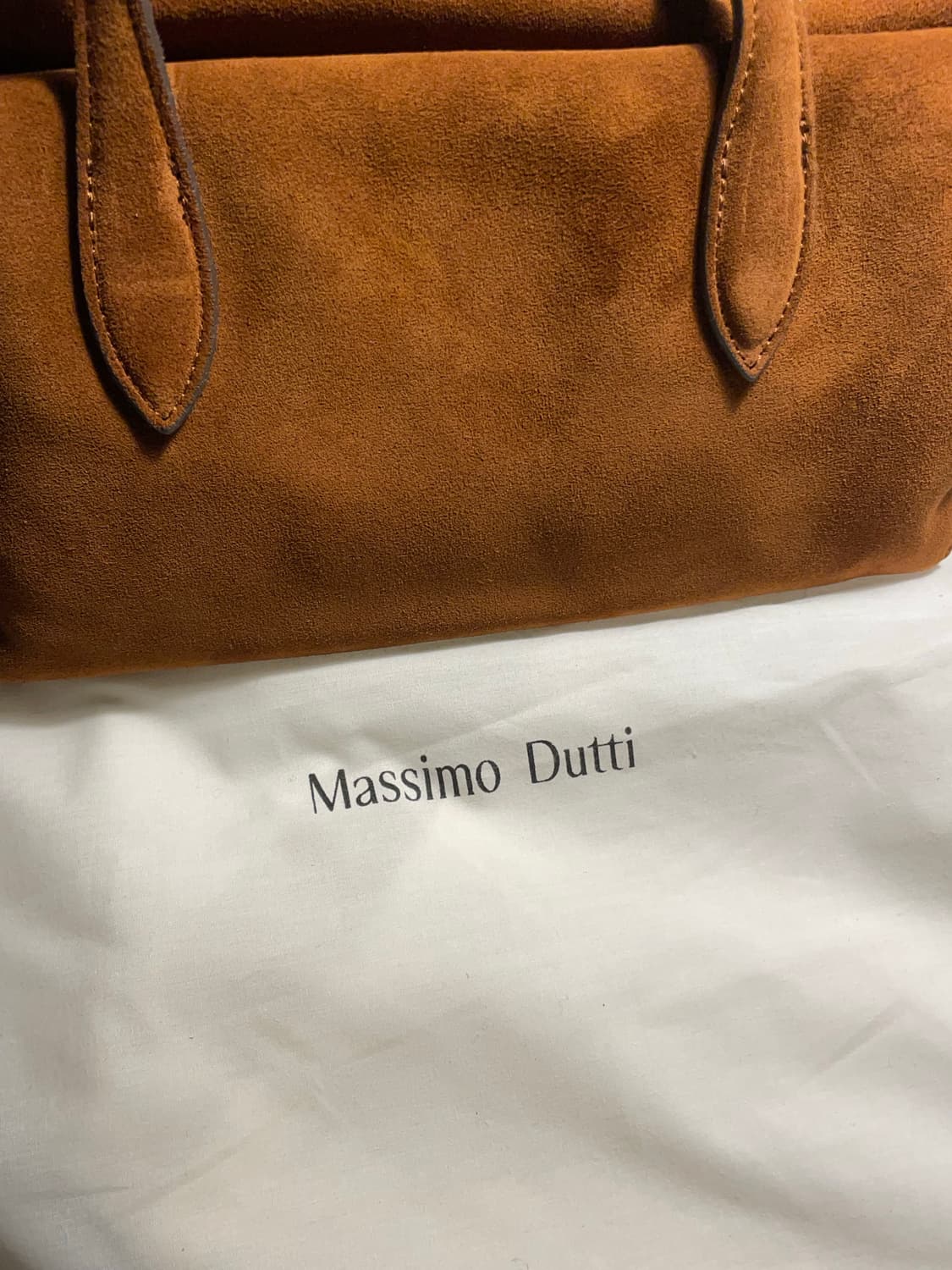 새상품🤎마시모두띠 가방 스웨이드 레더 웨스트 새치엘 백 새상품 상품이미지1