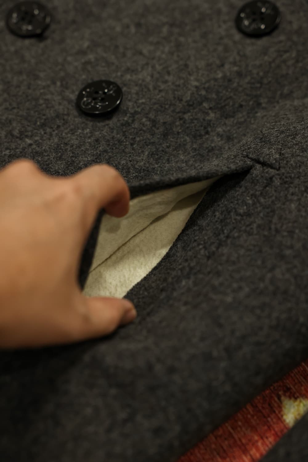 00s 빈티지 엘엘빈 피코트 판매 상품이미지6