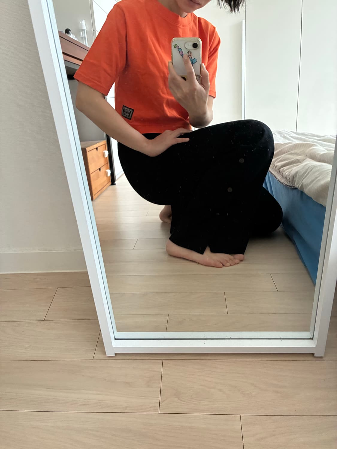 [정품] 앤더슨벨 사이드 스냅 슬릿 슬랙스 - M (27-28인치)  디 상품이미지10