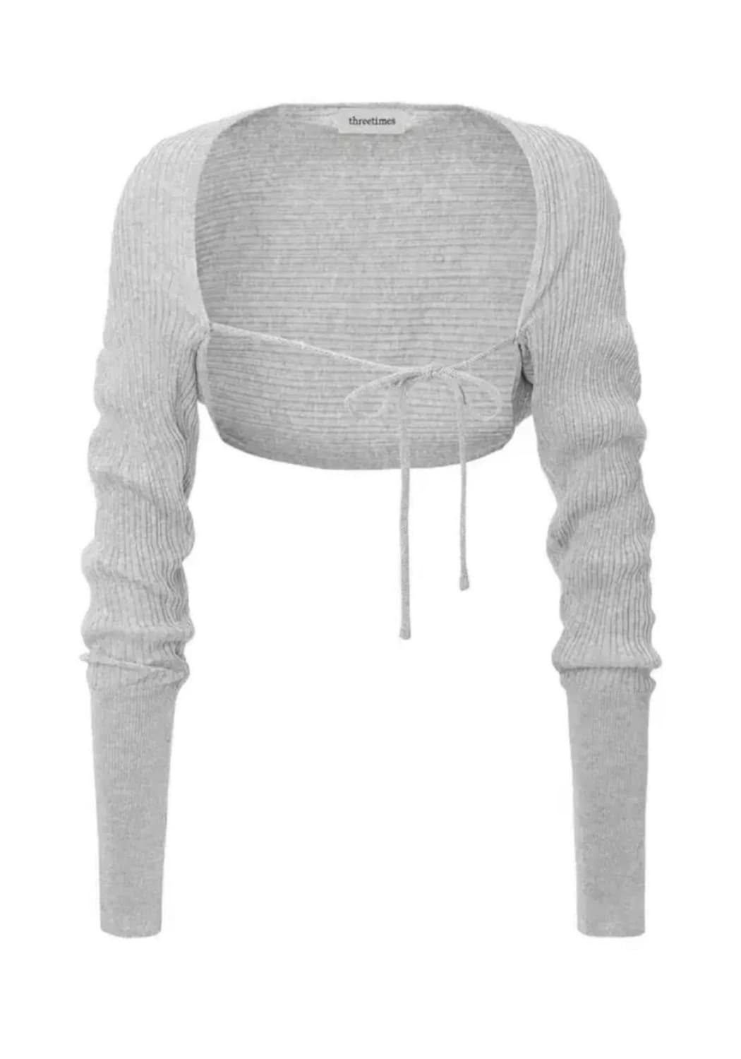 new) threetimes bolero grey 상품이미지1