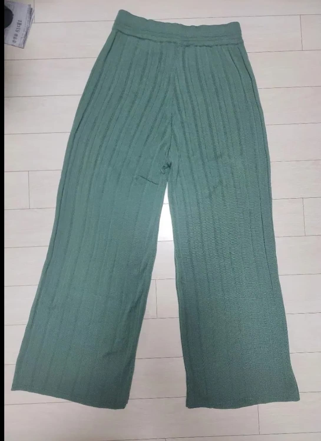 급처새상품!SI씨 예쁜니트팬츠 바지 레니본st오즈세컨st오브제st샤틴st 상품이미지3