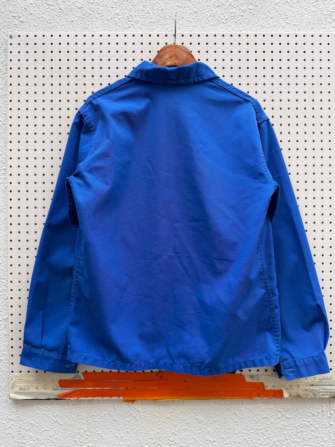 WASHED BLUE OLD VINTAGE FRENCH 프렌치워크자켓 상품이미지2