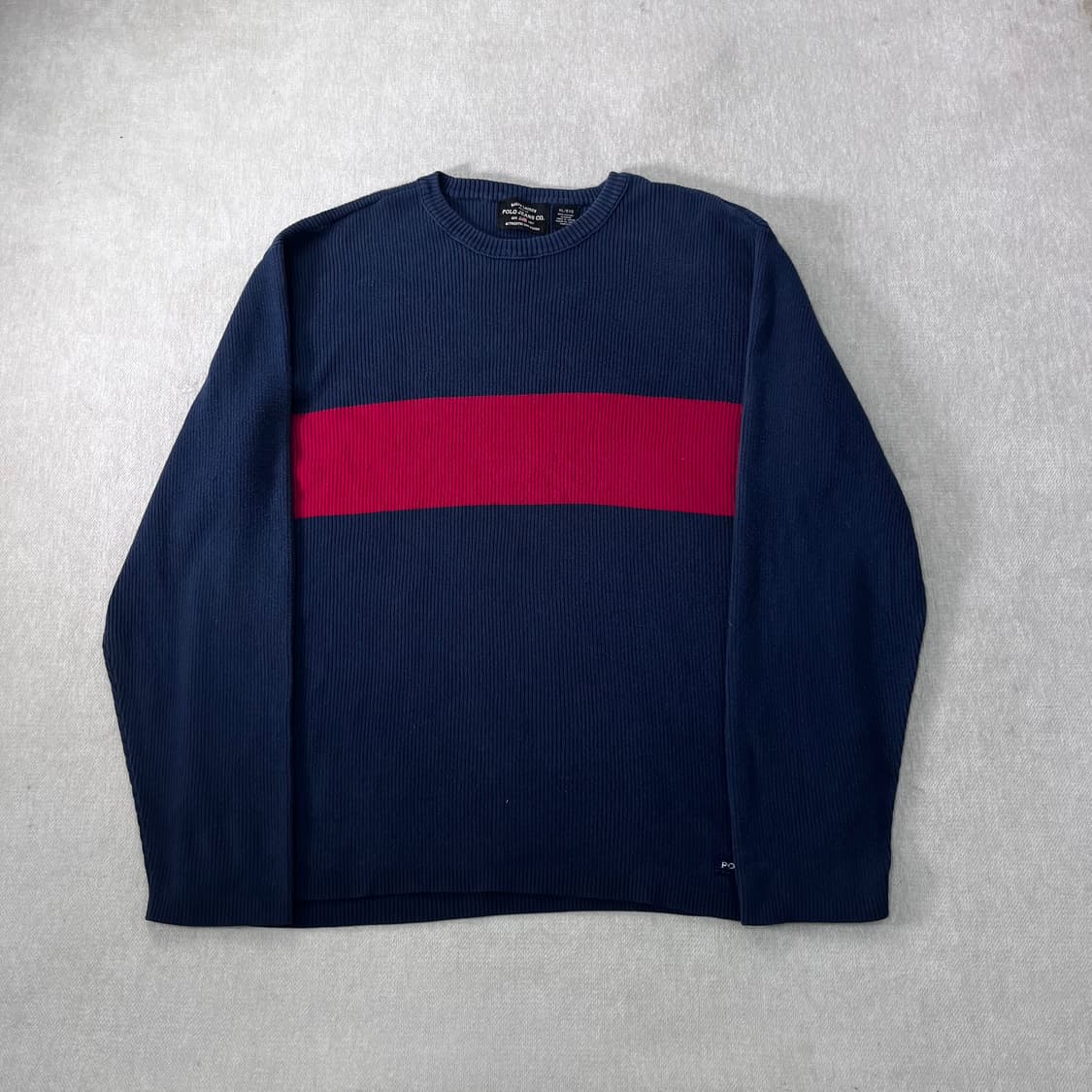 105 폴로랄프로렌 진스 스트라이프 코튼 니트 상품이미지1