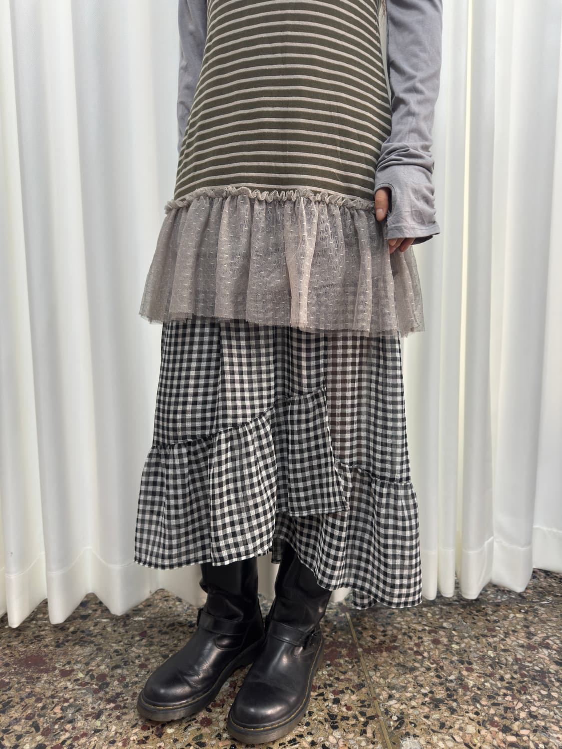 stripe sleeveless 상품이미지3