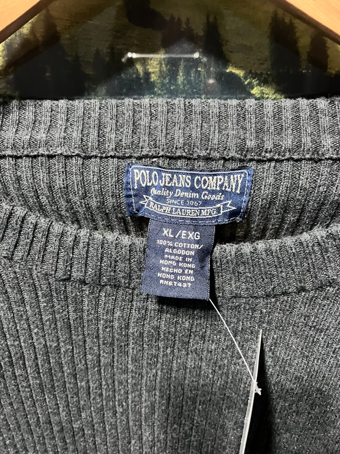 폴로 랄프로렌 RL 로고 성조기 니트 상품이미지5