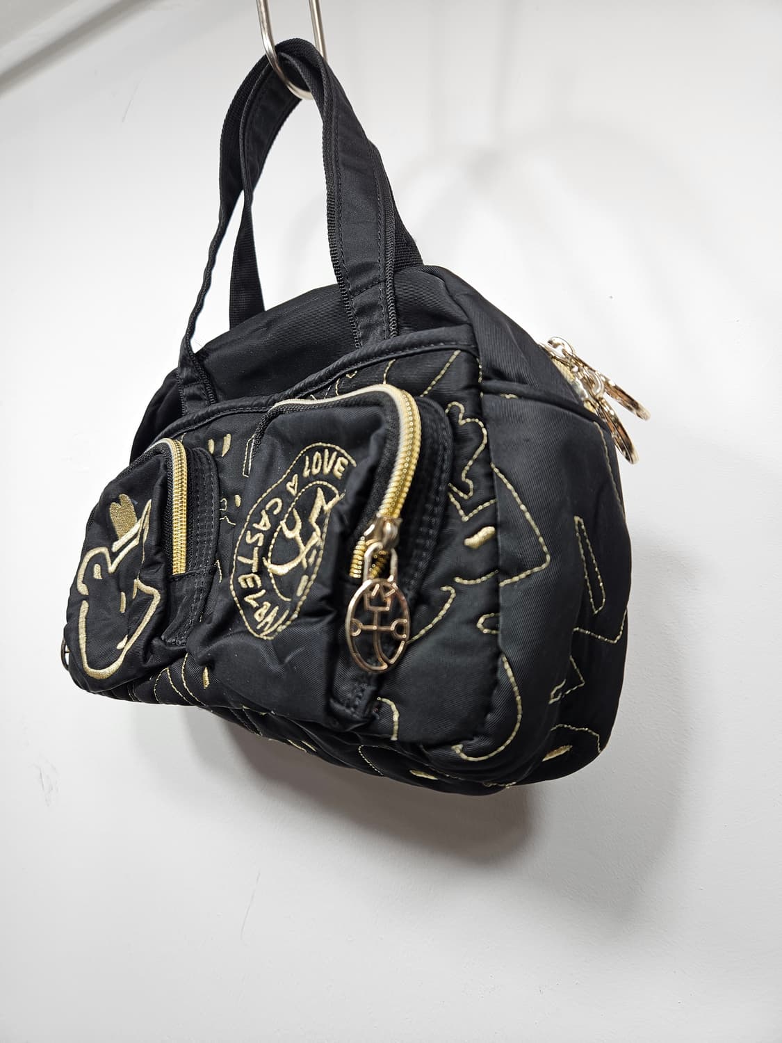 카스텔바작(castelbazac) 블랙 나일론 토드백 상품이미지2