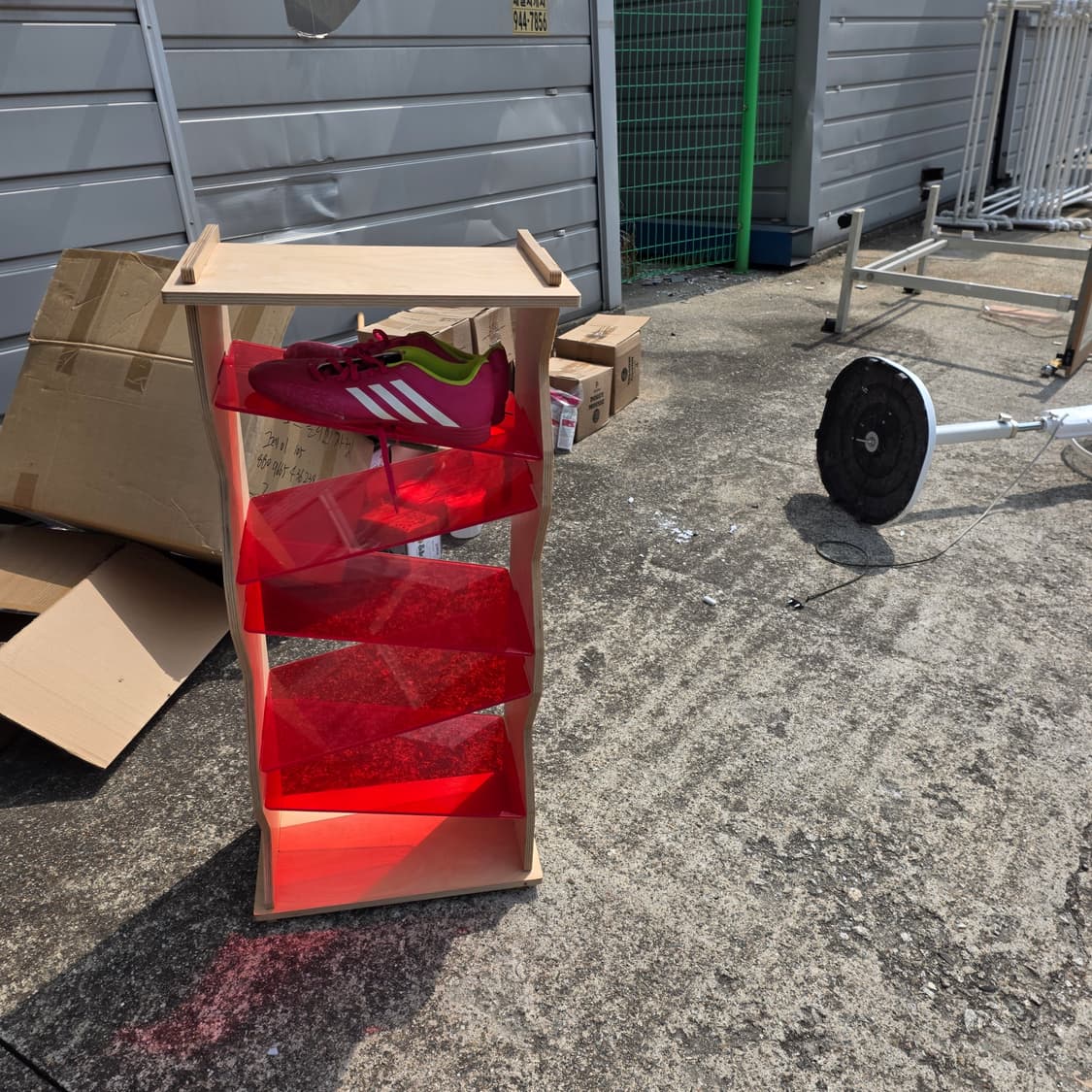 커스텀 원목 슈즈렉 신발장 상품이미지1