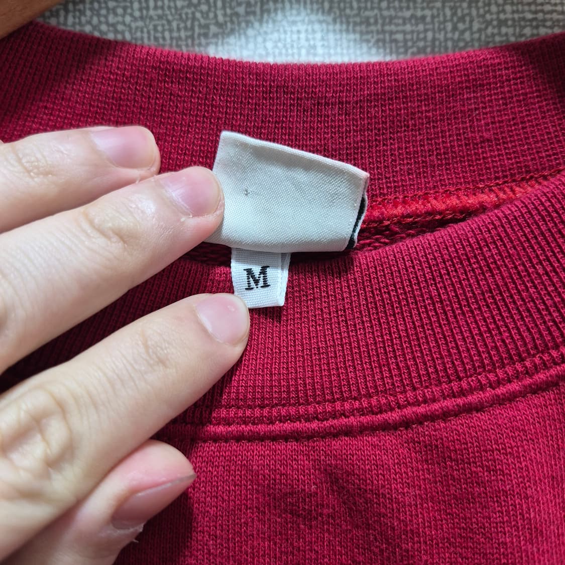 (M) 90s 베네통 로고 스웻셔츠 맨투맨 상품이미지4