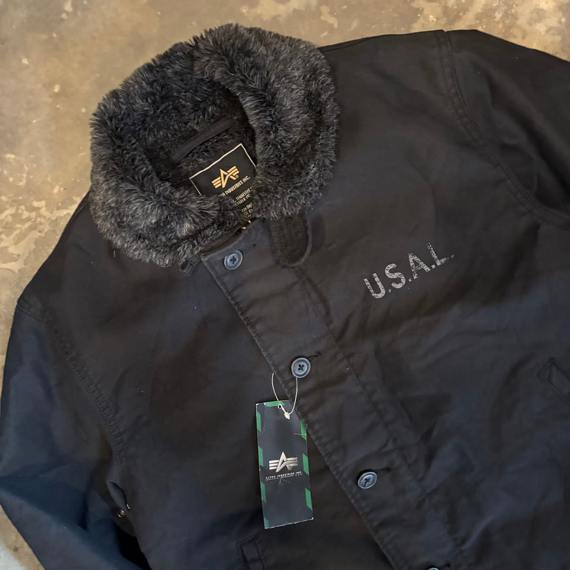 알파인더스트리 40s n-1 덱자켓 데드스탁 상품이미지4