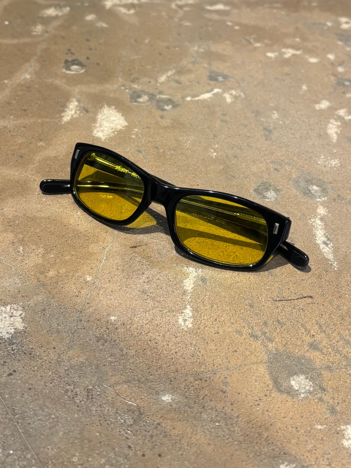 OLD STUSSY YELLOW LENS SUNGLASS 상품이미지5