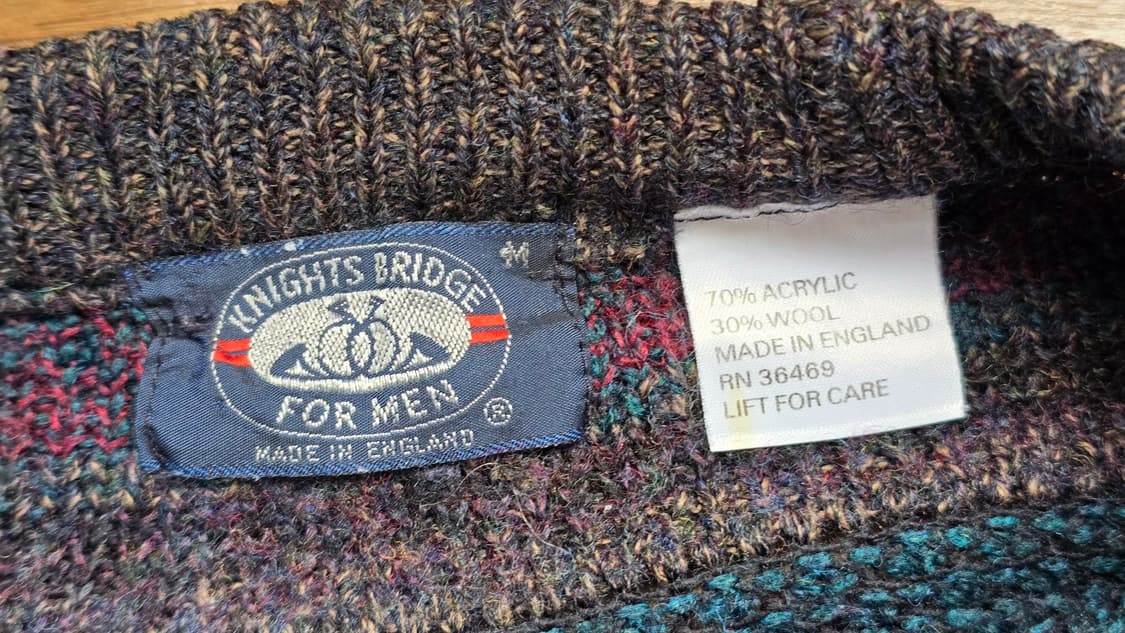 빈티지 니트 made in ENGLAND  상품이미지6