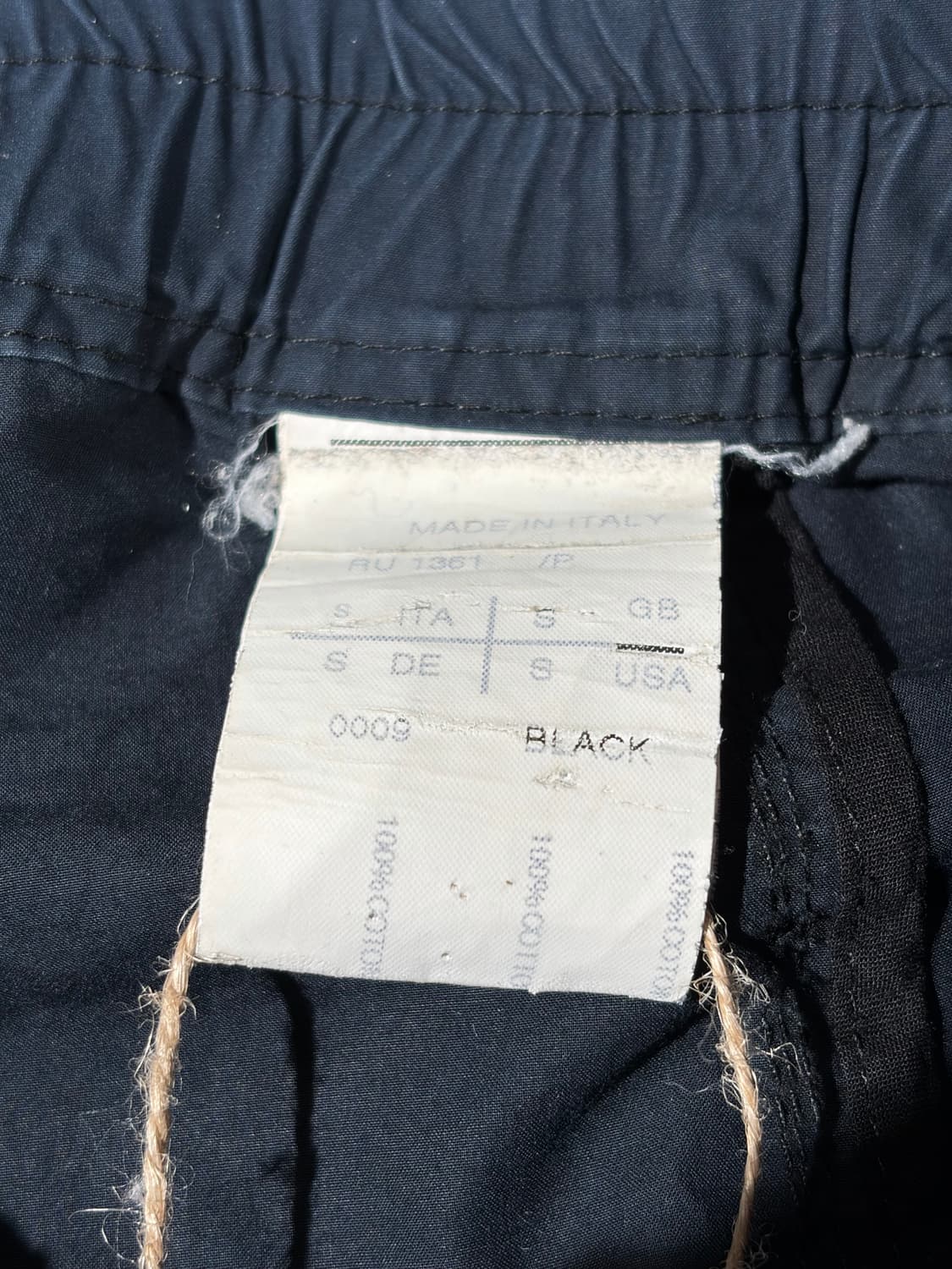 릭오웬스 드로스트링 크롭 팬츠 상품이미지7