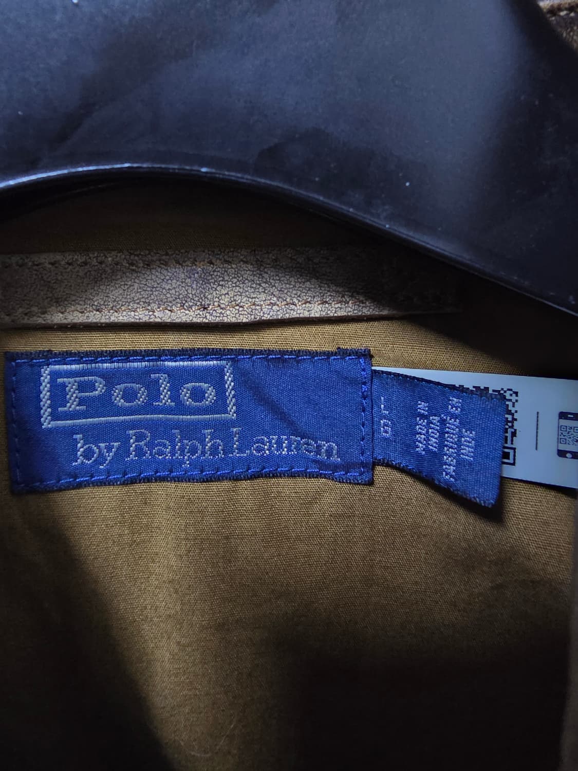 폴로 랄프로렌 a2 레더 플라이트 자켓 L 사이즈입니다. 상품이미지3