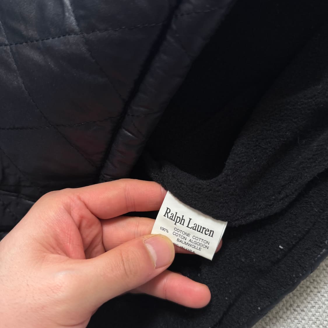 폴로 랄프로렌 빅포니 기모 퀄팅 자켓 상품이미지3
