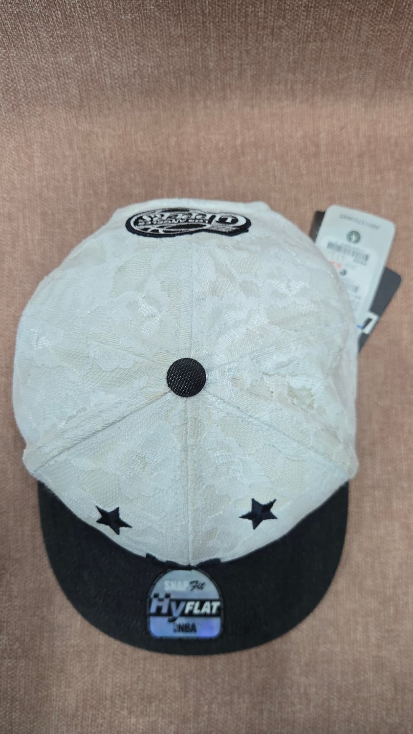 [새상품/태그포함] NBA LA 클리퍼스 레이스 자수 스냅백 (화이트/블 상품이미지2