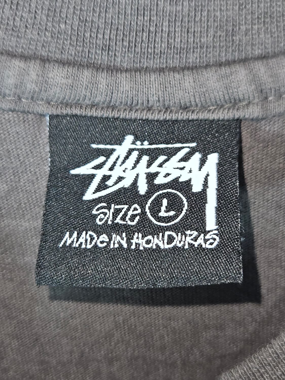 스투시 Stussy 베이직로고 반팔 티셔츠 L 정품 상품이미지5