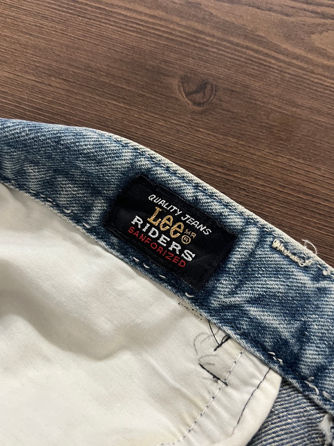 90s Lee 리 진스 라이더스 연청 데님 팬츠 상품이미지6