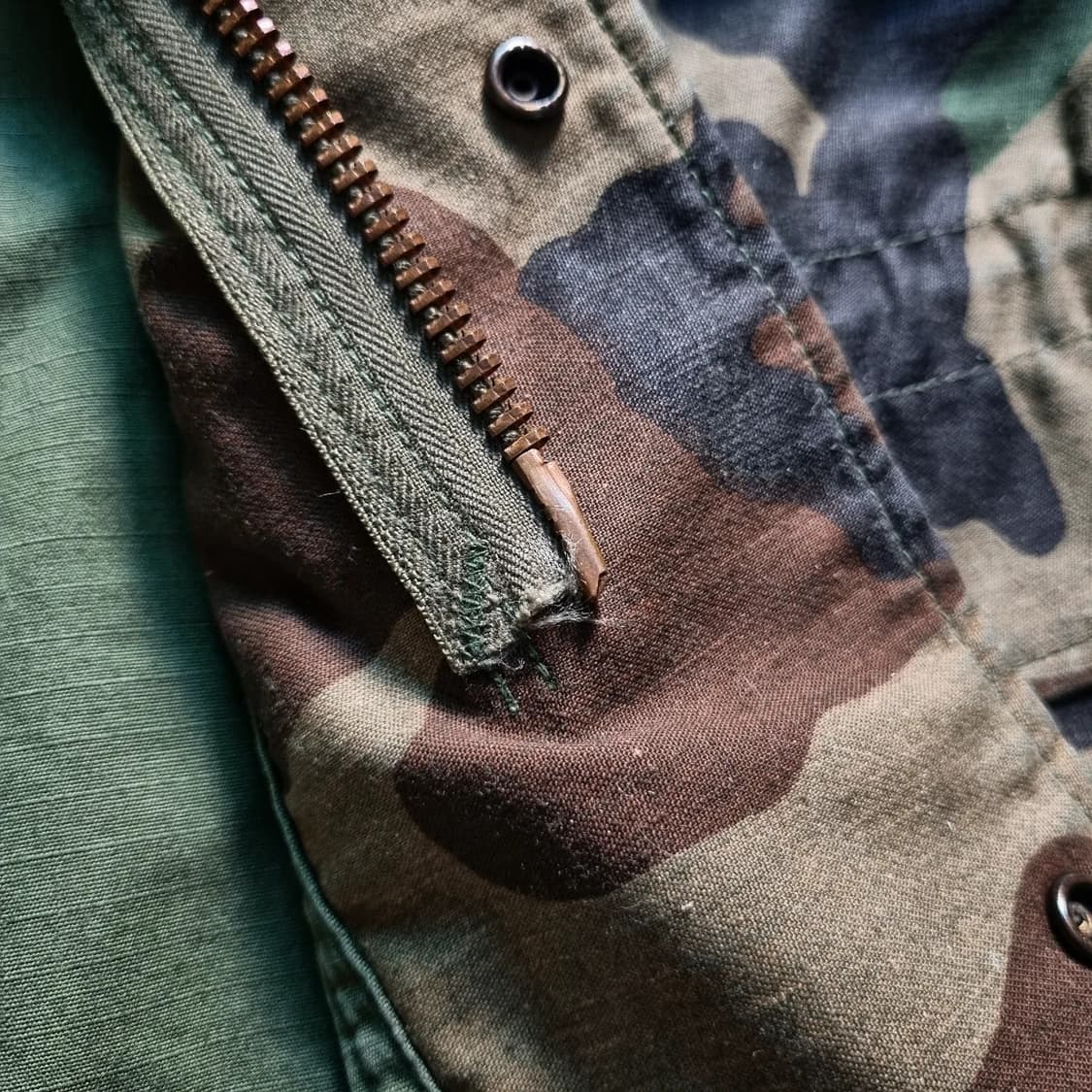 80s US Military 3세대 우드랜드 M-65 필드자켓 M-R 상품이미지7