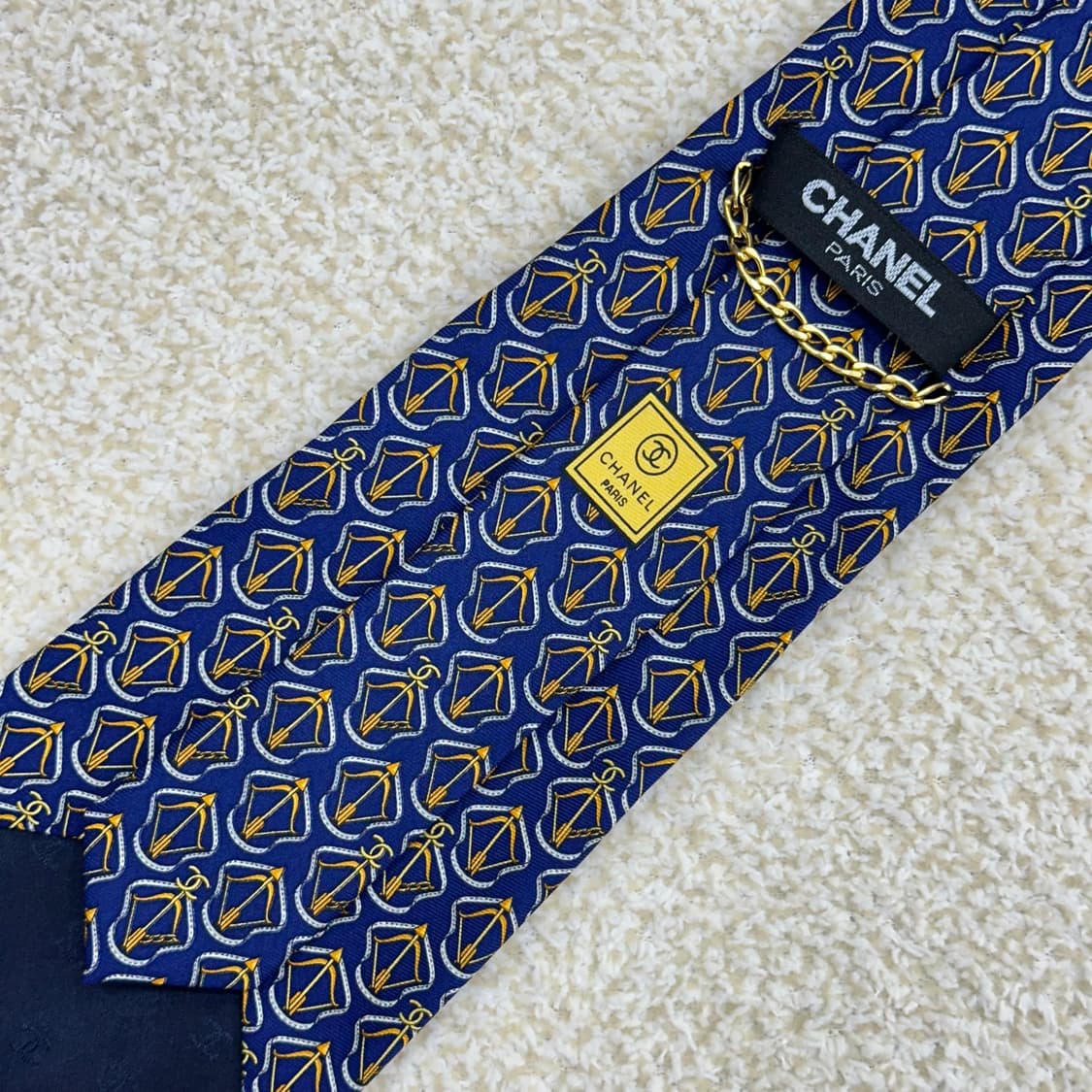 샤넬 실크 넥타이 상품이미지4