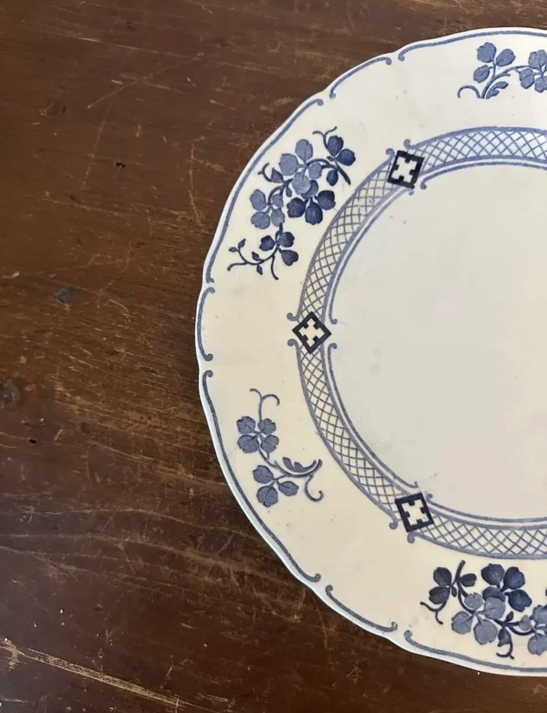 독일)빈티지 빌레로히앤보흐 꽃접시 상품이미지3