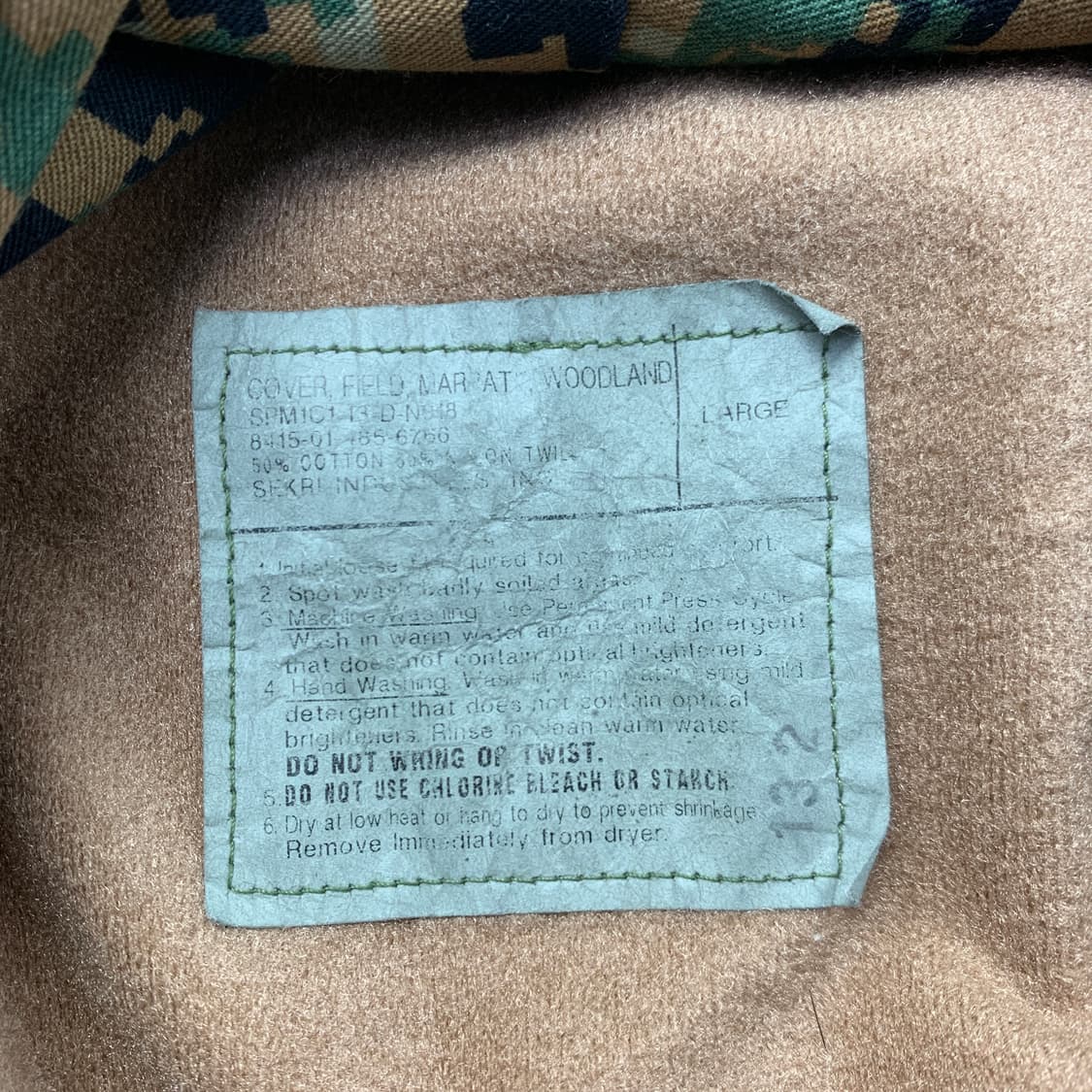 [OS/정품] 미군 해병대 우드랜드 버킷햇
 상품이미지5