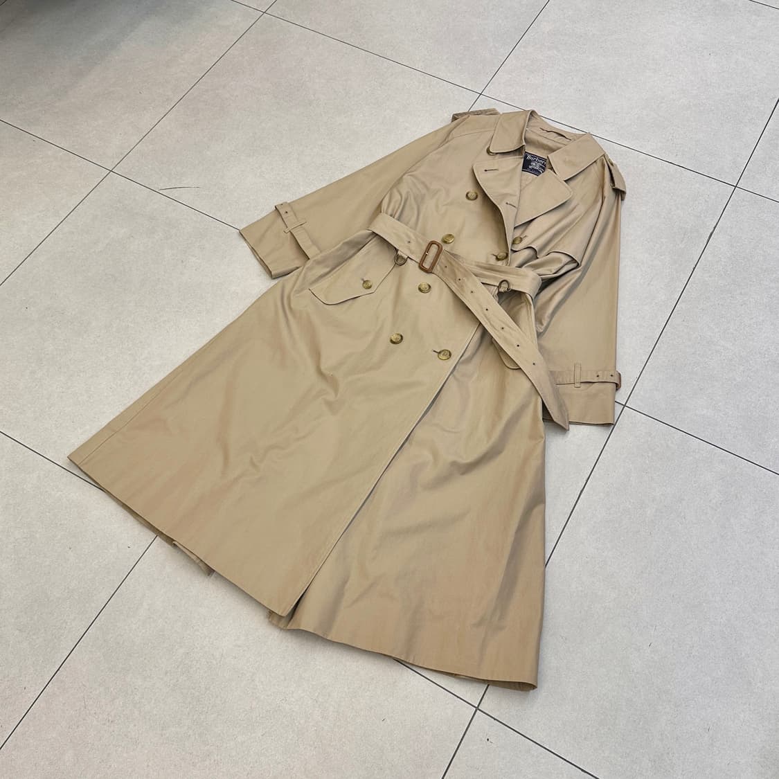 버버리 더블 트렌치코트 상품이미지7