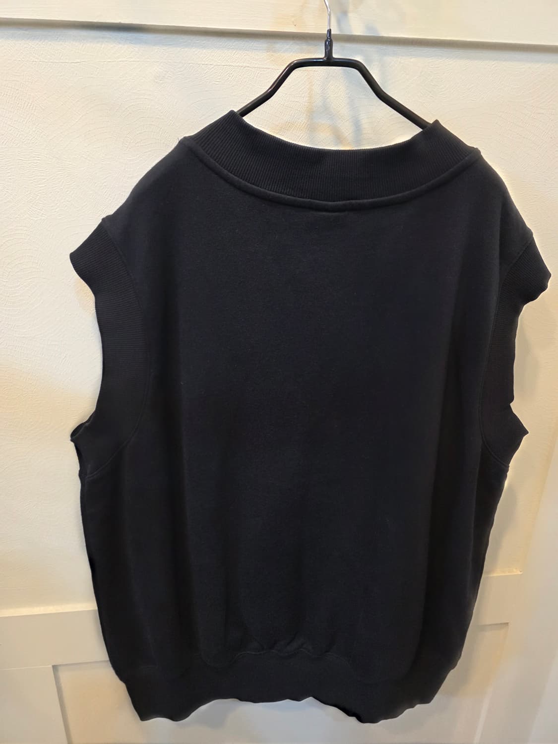 나이키 V넥 블랙 반기모 조끼 상품이미지3