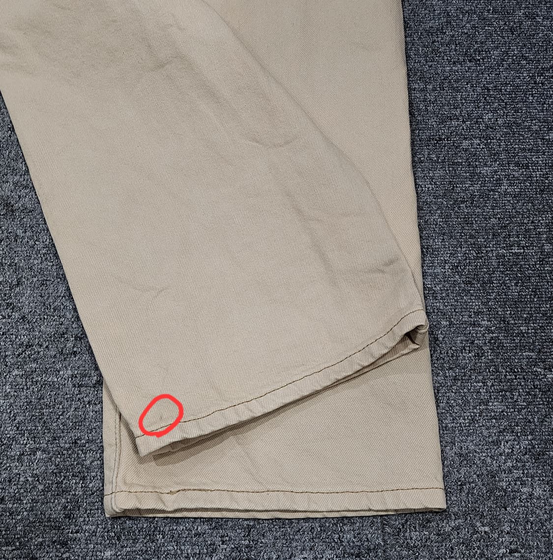 리바이스 501 00s 베이지 데님 팬츠 바지 36 상품이미지6