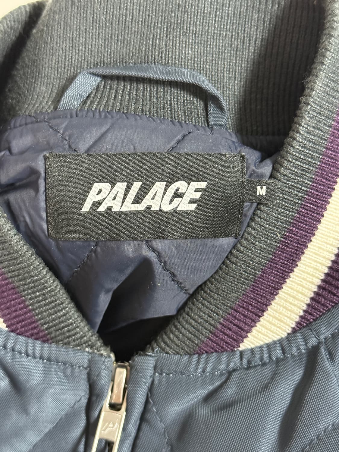 [M] 팔라스 페스티벌 봄버 자켓 블랙 상품이미지8