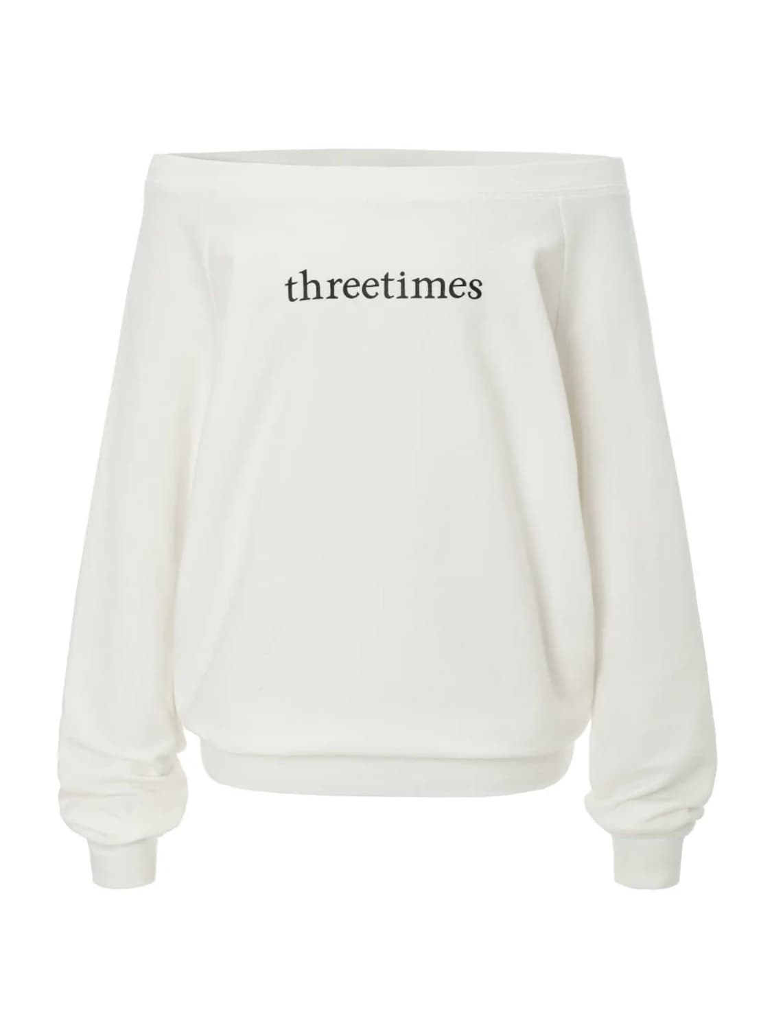 쓰리타임즈 basic logo off top  상품이미지1