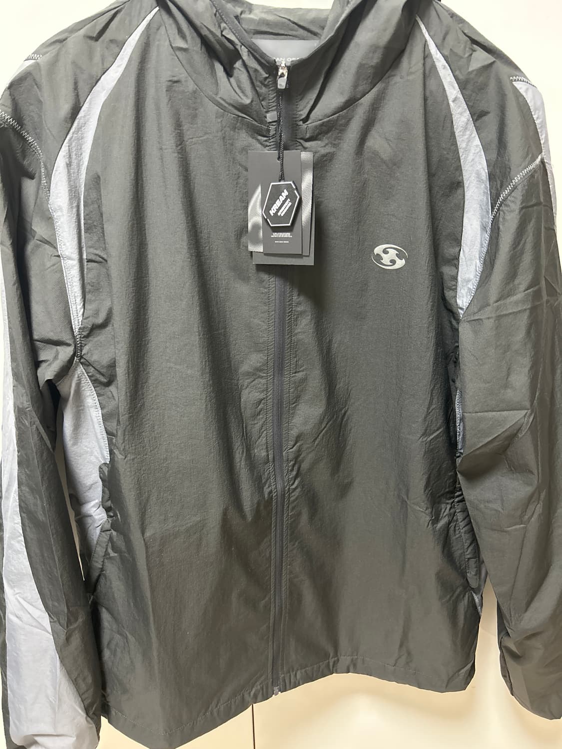 산산기어 패널드 자켓 블랙 상품이미지1