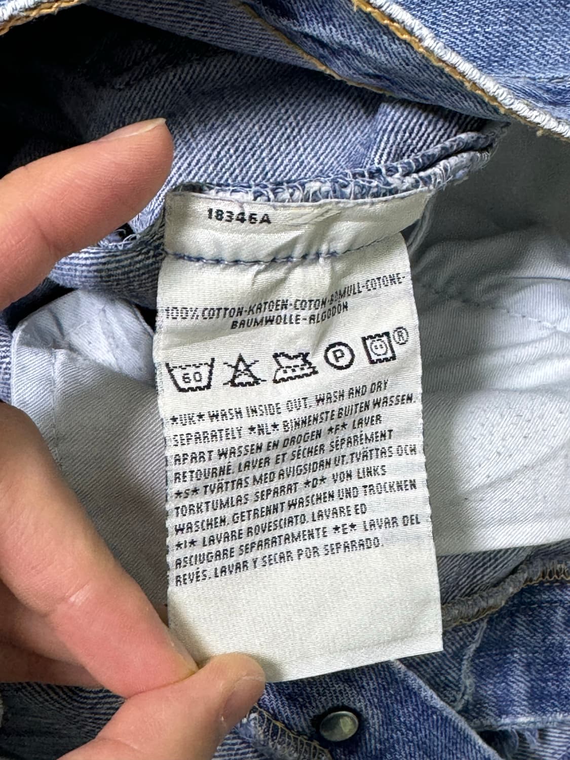 (유럽) 빈티지 리바이스 501 데님팬츠 상품이미지3