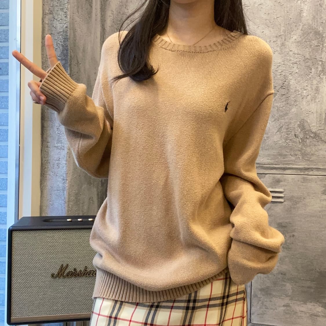 폴로 랄프로렌 코튼 라운드넥 니트 상품이미지2