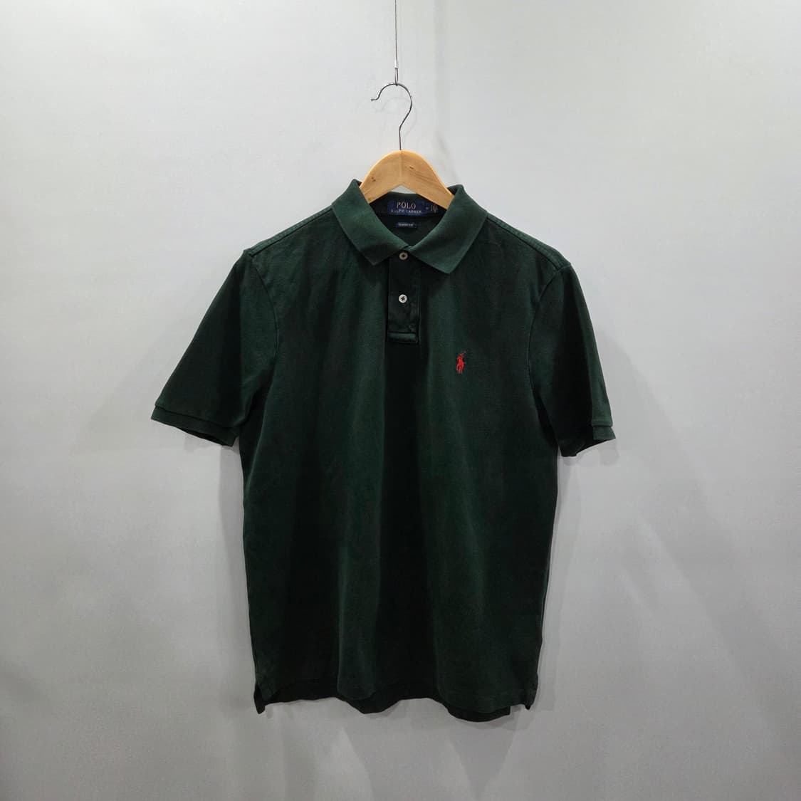 폴로랄프로렌 피케 카라 반팔티 딥그린 M 상품이미지1