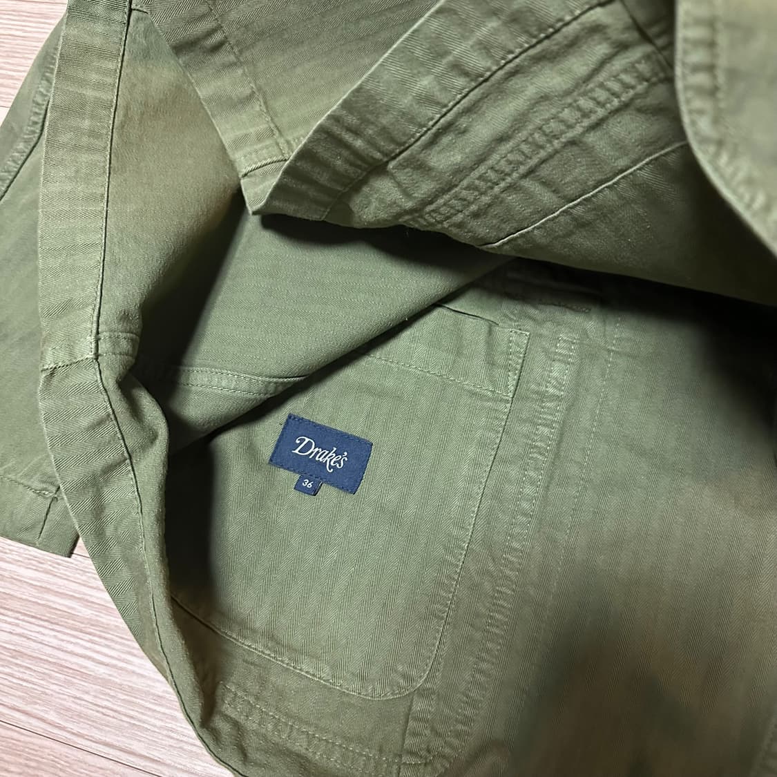 드레익스 마크1 게임스 블레이저 헤링본 트윌 36 상품이미지5