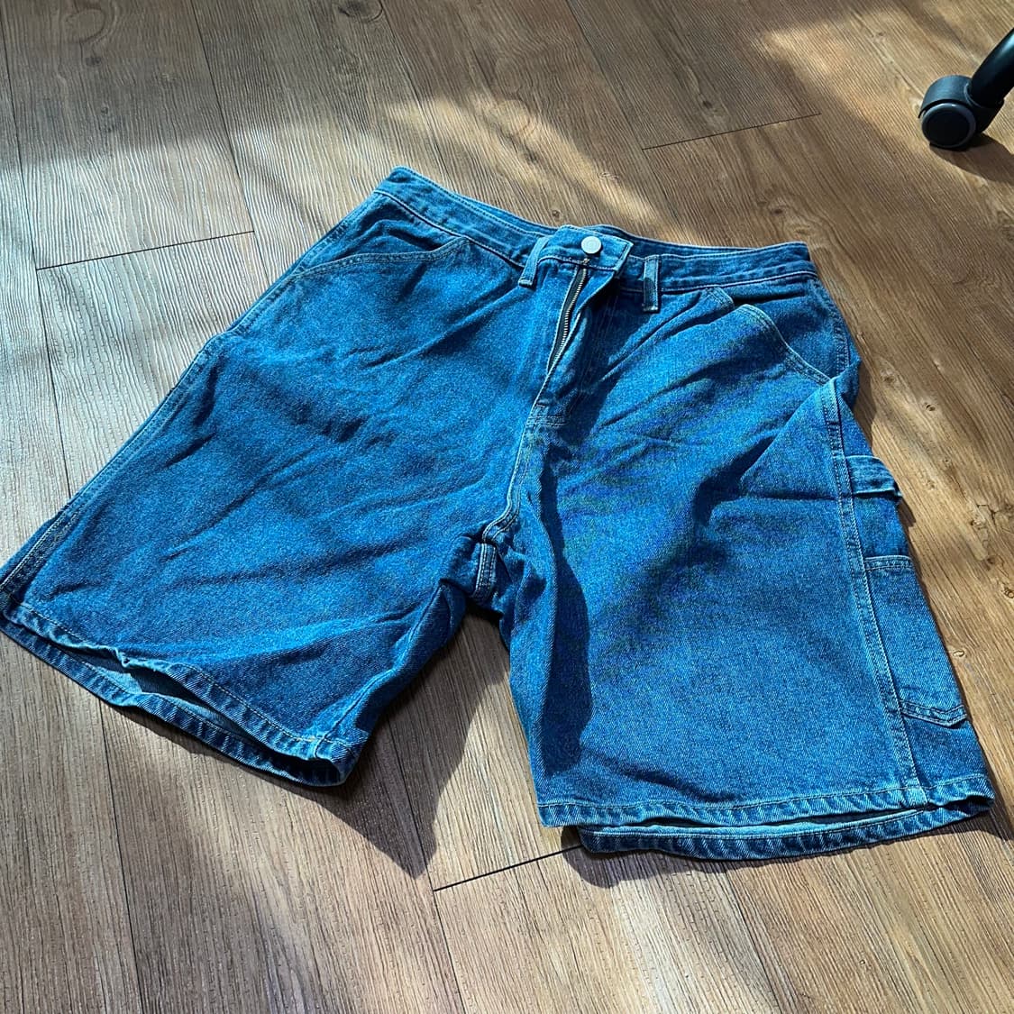 큐티에잇 버뮤다 팬츠 (블루, 블랙) 상품이미지1