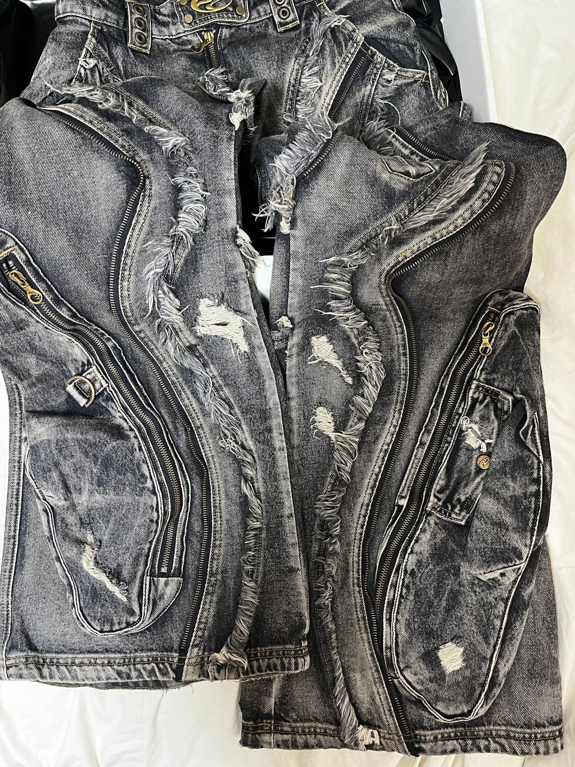 personsoul 배기 플레어 팬츠 상품이미지1