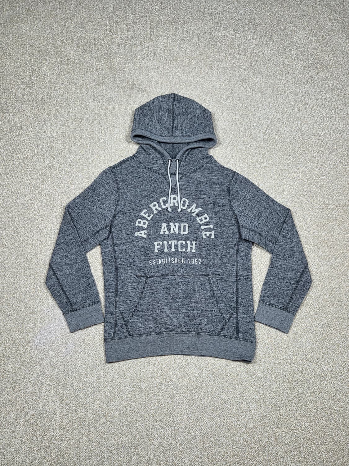 [아베크롬비] 아플리케 빅로고 기모 후드티 | A00170 상품이미지1