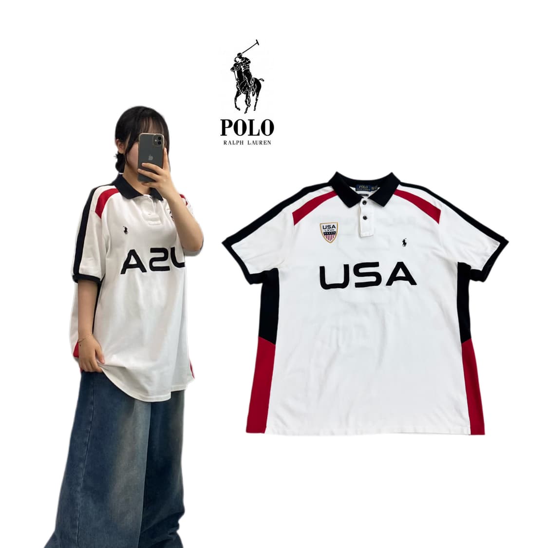 폴로 신형 치프키프 XXL USA PK 카라 반팔 티셔츠 상품이미지1