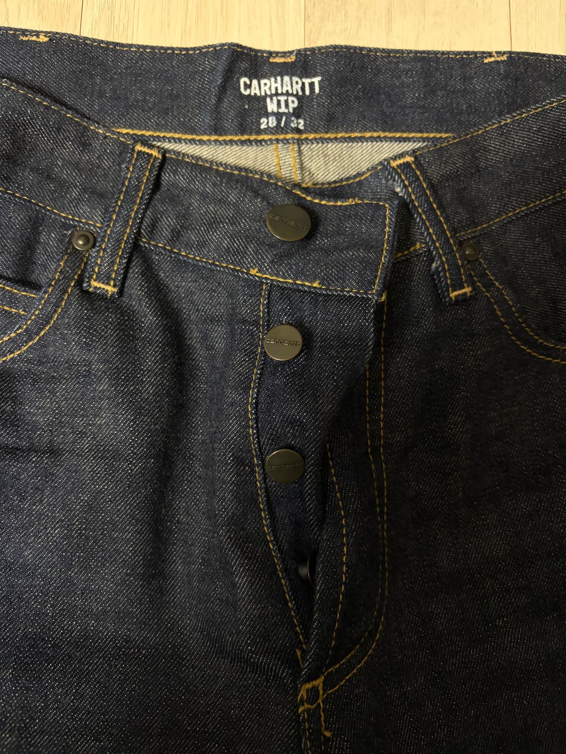 (중고) 칼하트 wip 데님 청바지 28x32 상품이미지5