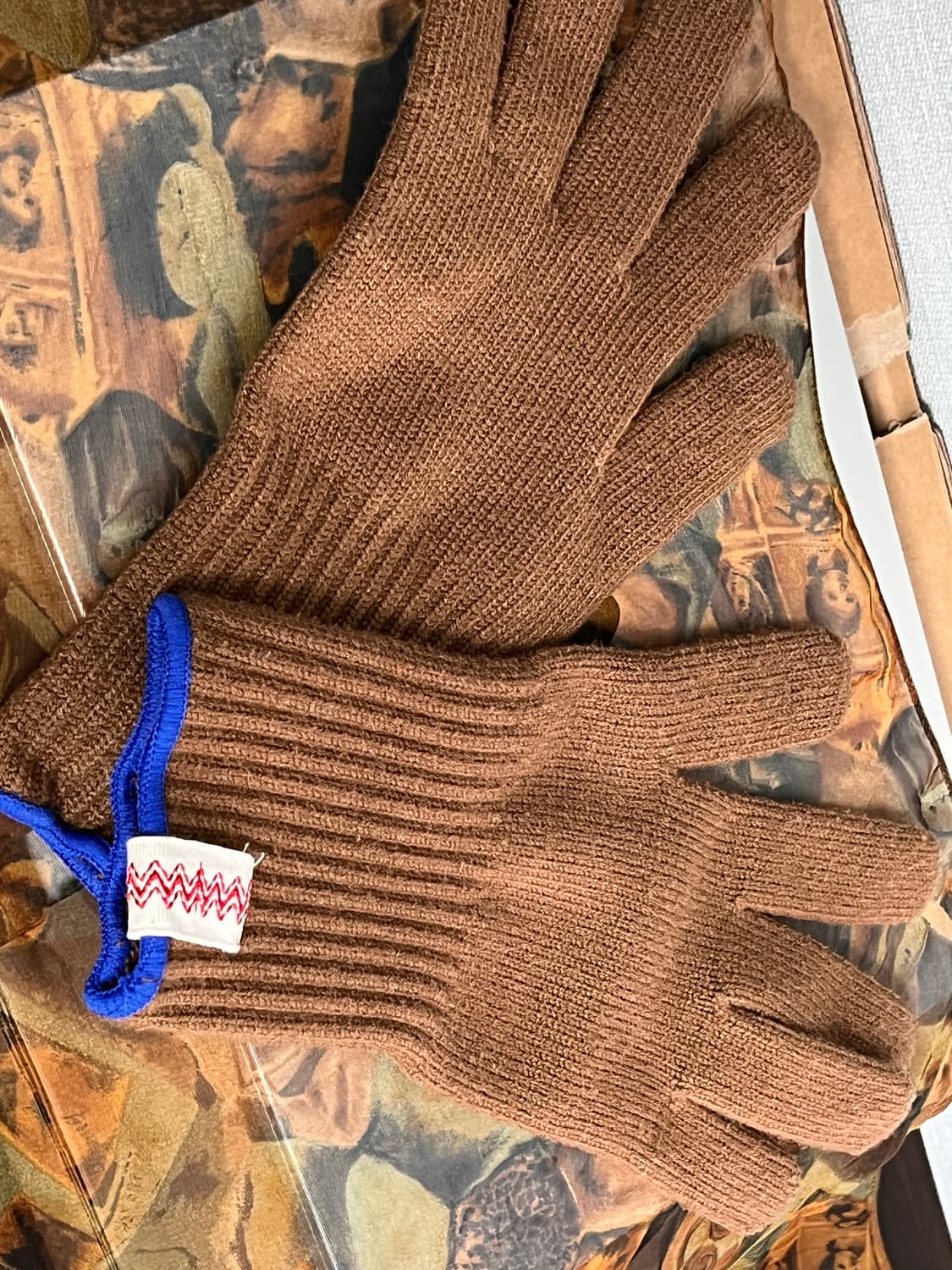 오카프 울 장갑 (23FW1GL01BR) 상품이미지1