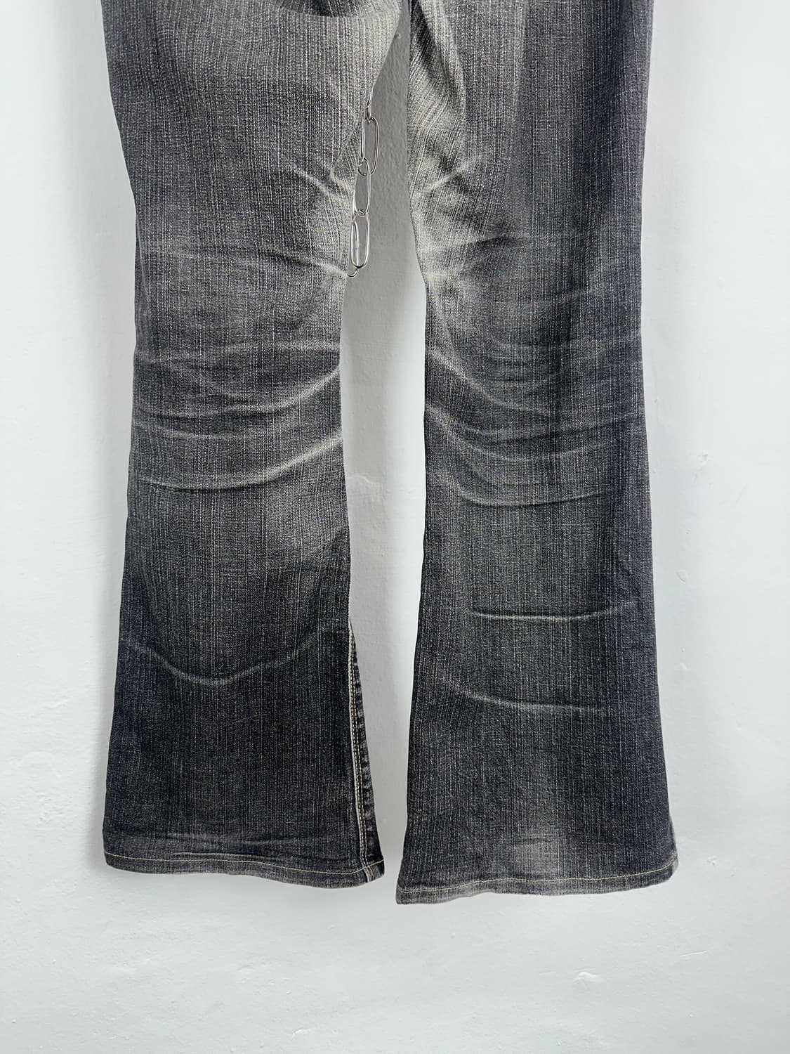 Flare Fade Lines Denim Washing Jeans  상품이미지10