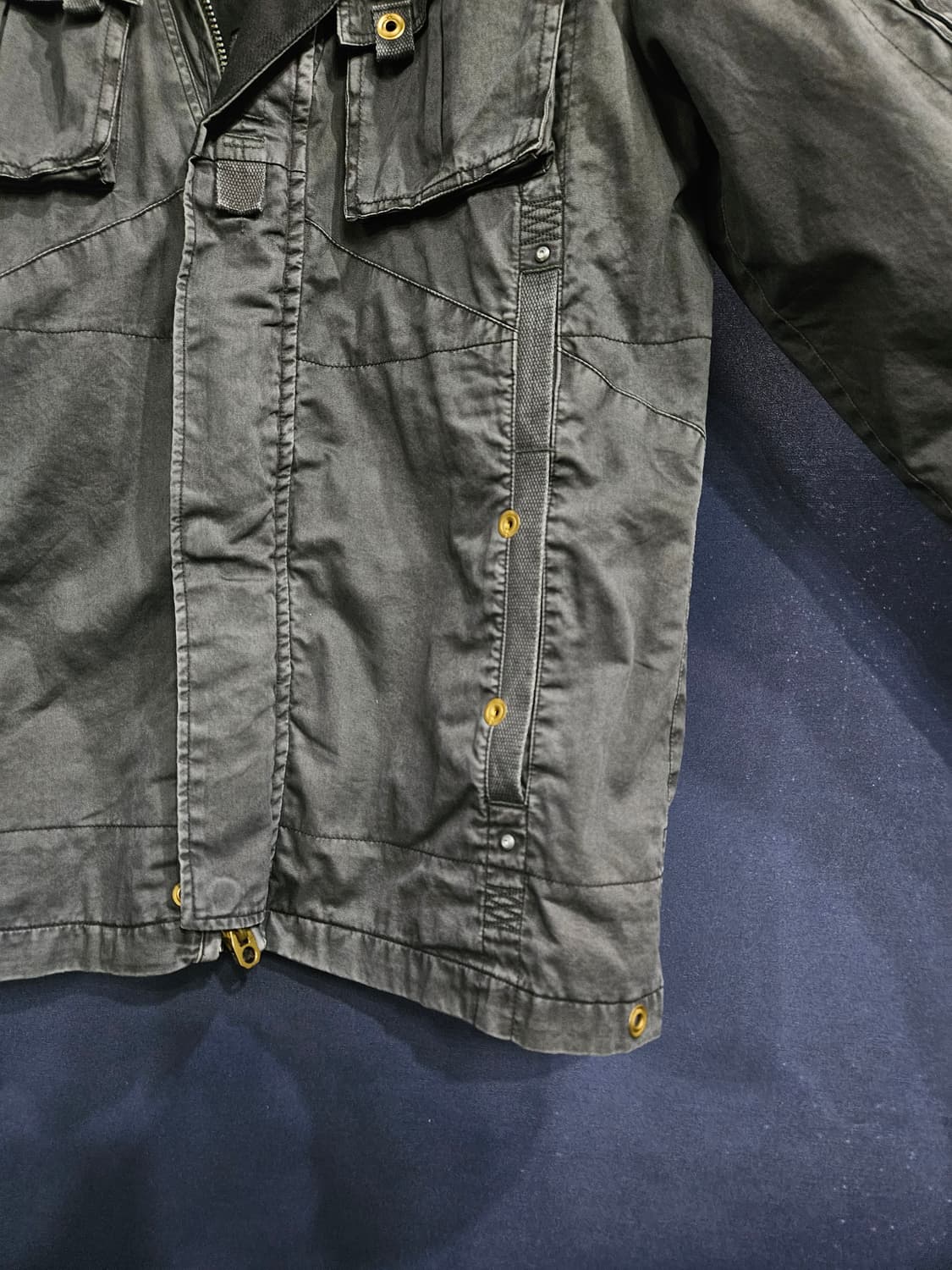 지스타로우 다크그레이 남성 105 빈티지 자켓  상품이미지6