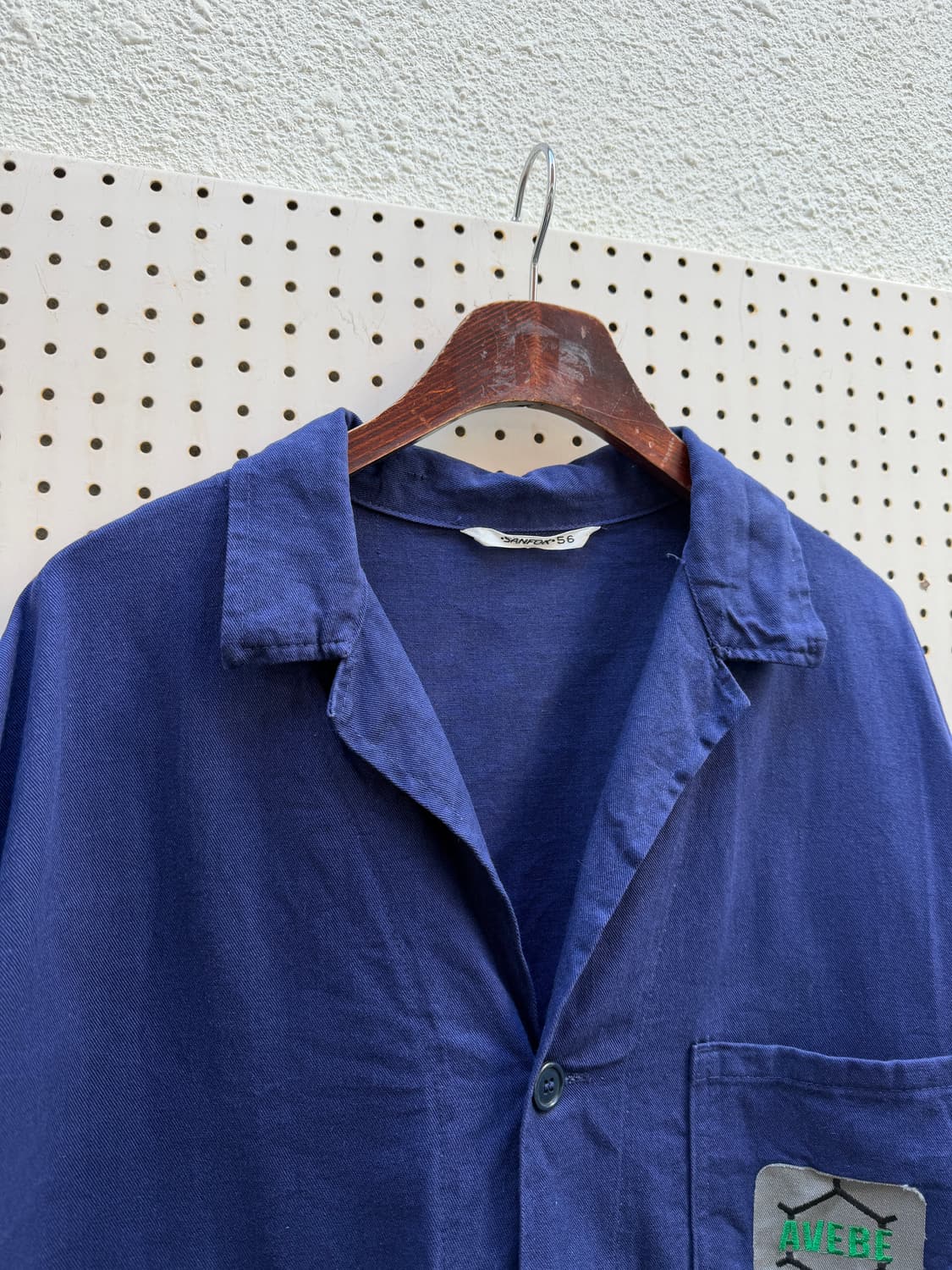 OLD EURO VINTAGE NAVY BLUE 빈티지 프렌치워크자켓 상품이미지6