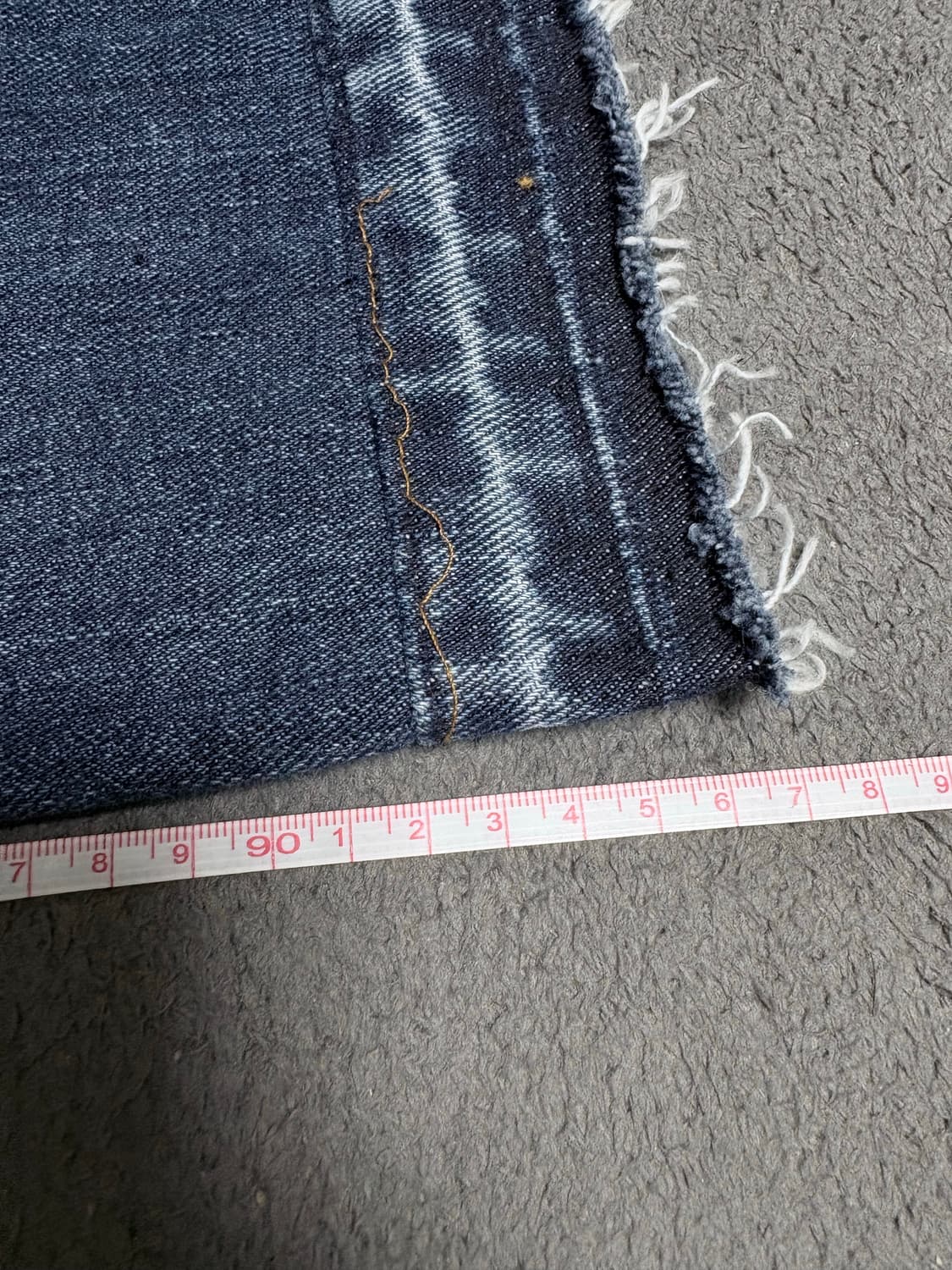 (28) 에드윈 EDWIN E603 재팬 중청 컷오프 데님 상품이미지10