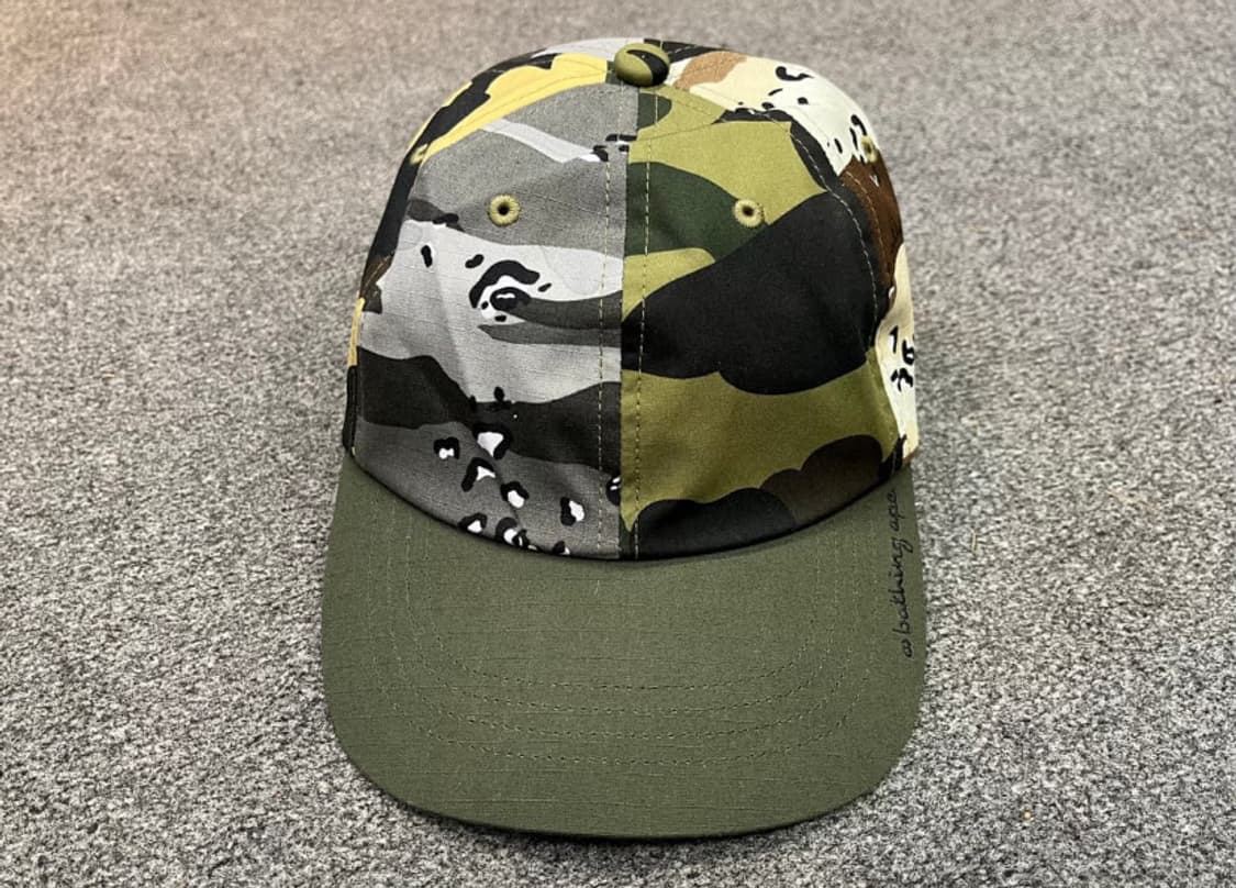 베이프 크레이지 카모패턴 볼캡 상품이미지2