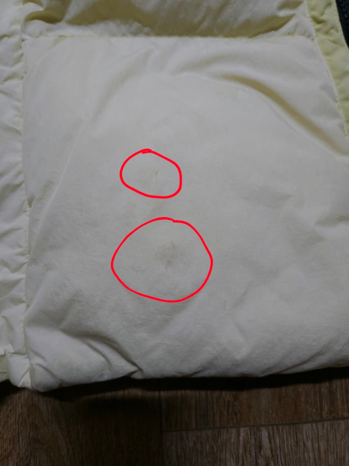 스톤아일랜드 17FW 크링클랩스 패딩 논후드 옐로우 L 상품이미지9