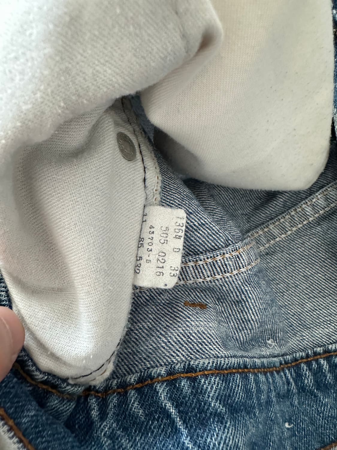 80s Levi’s 505 33x30 빈티지 리바이스 상품이미지4