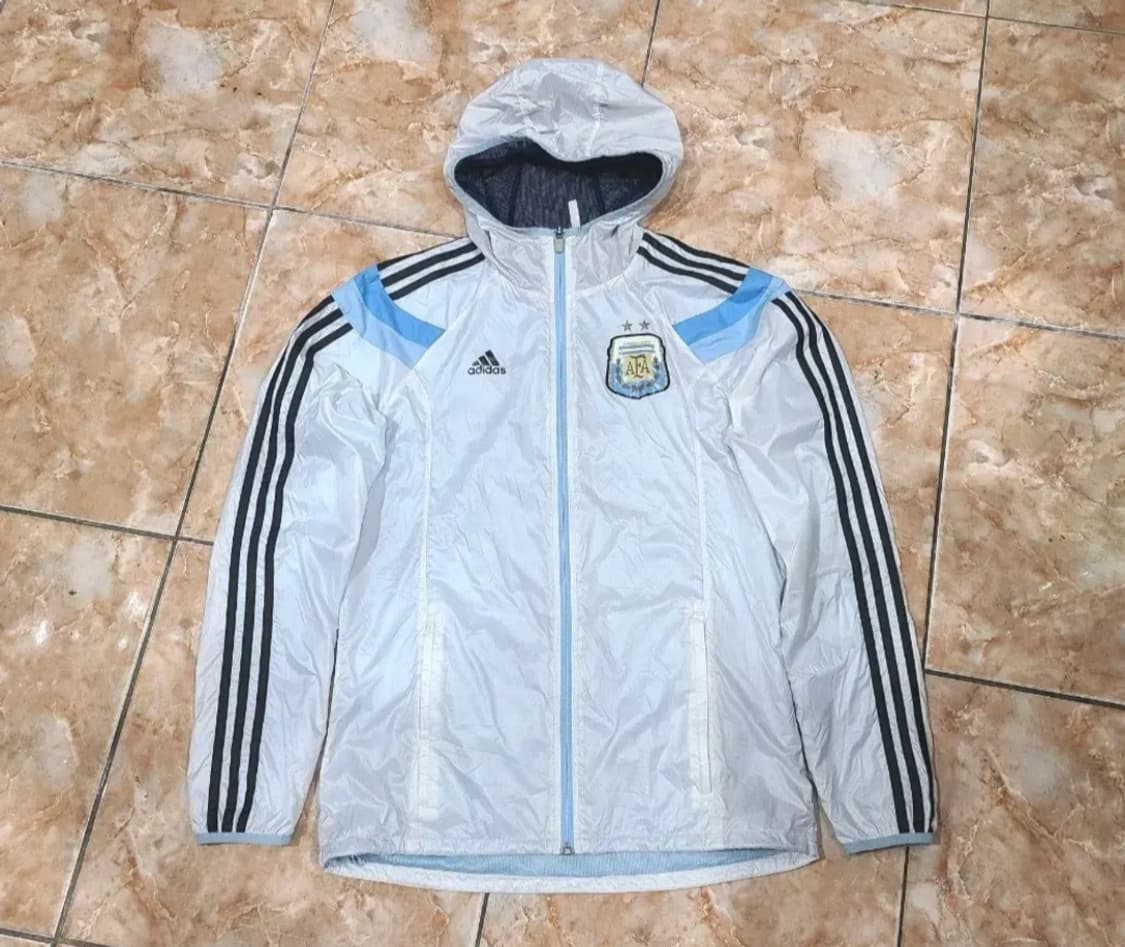 아디다스 14 15 아르헨티나 축구 국대 앤섬자켓 상품이미지1