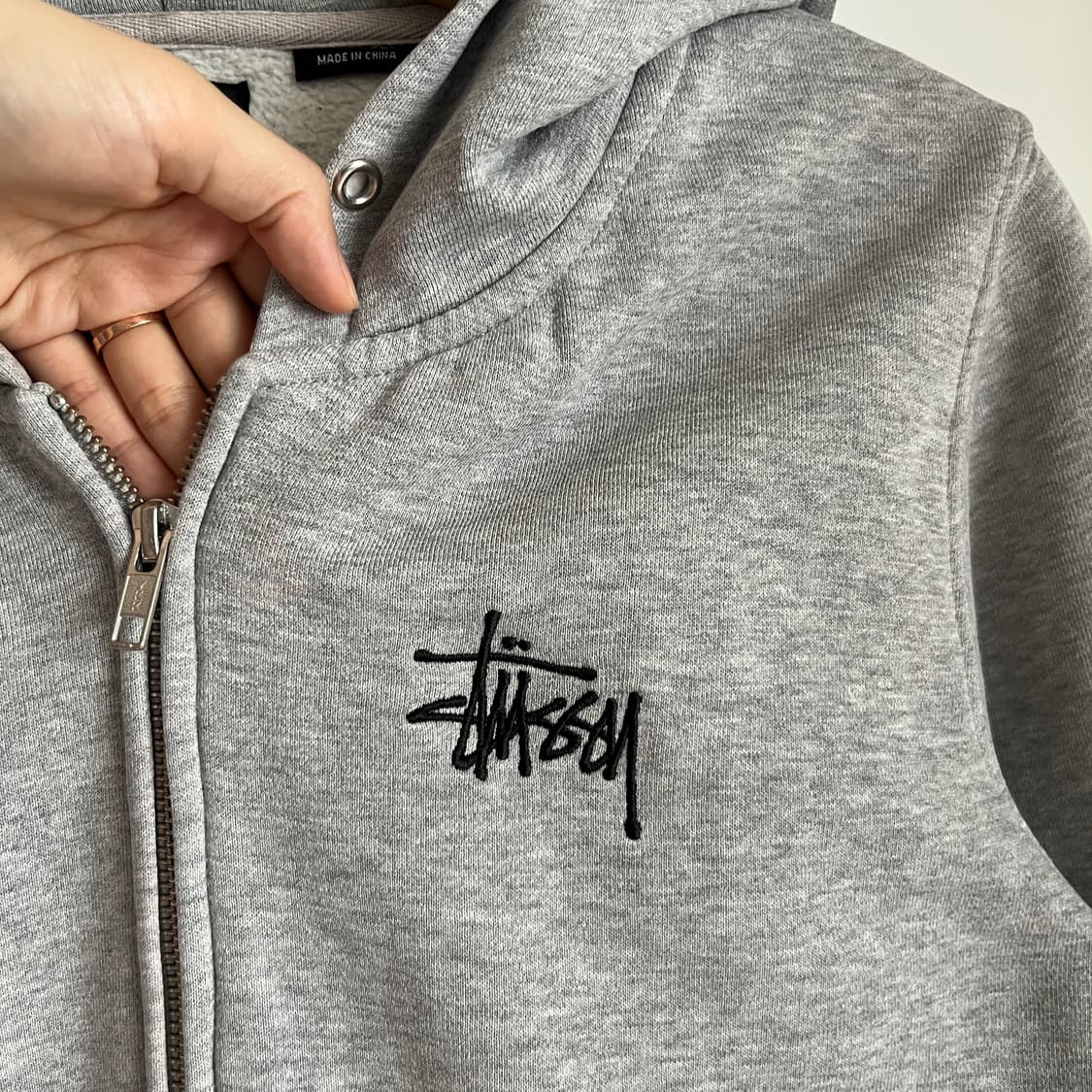 STUSSY Crown Hoodie zip-up 상품이미지2